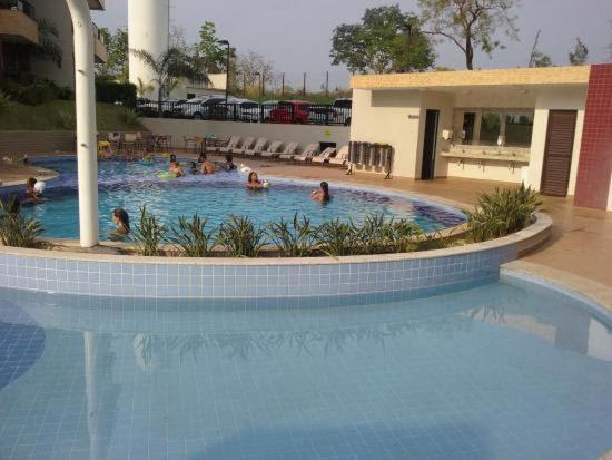 Apart-Hotel Marina Flat Caldas Novas Exterior photo